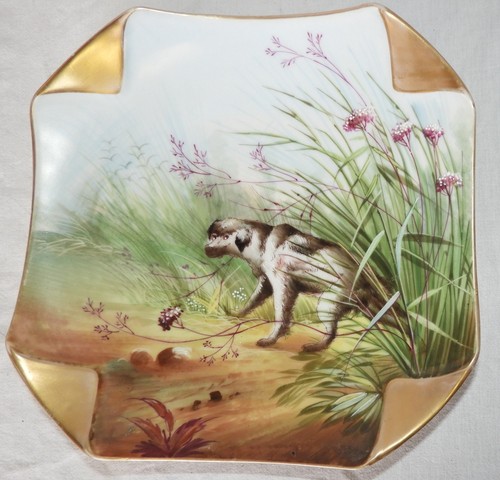 Belle assiette porcelaine - belle, en