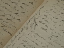 Abbé Joffre - Lettre