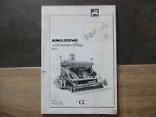 AMAZONE – Liste de pièces de rechange AMAZONE Airstarprofi AD-P 2