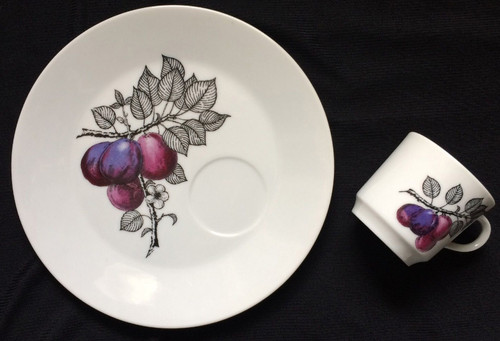 Vintage jsc snack - plate, and