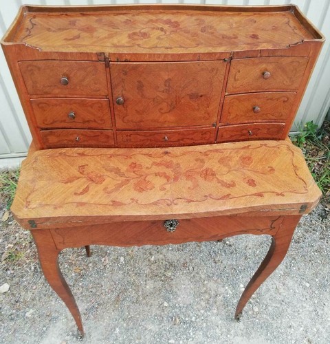 Meuble bonheur jour ancien - meuble,