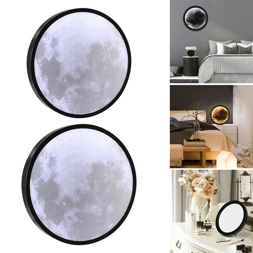 Lune miroir lampe rond clair - lampe,
