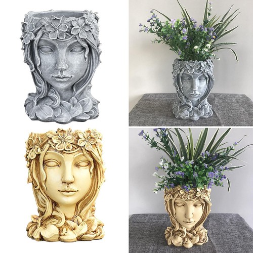 Résine visage art - résine,