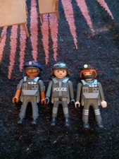 Playmobil Lot 3 Figurines SWAT