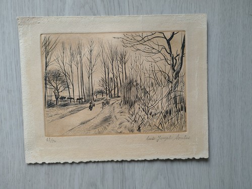 Louis joseph soulas gravure - louis,