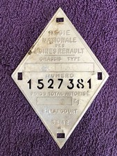 Automobilia ancienne plaque - automobilia,