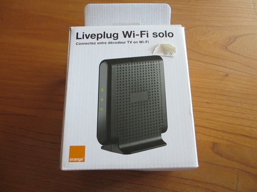 Adaptateur orange liveplug - orange,