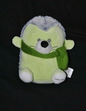 Peluche doudou hérisson vert