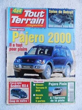 4X4 TOUT TERRAIN N°128 03/2000 PAJERO SCENIC RX4 TERRANO II HONDA HR-V ARTIC CAT
