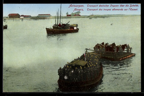 Anvers transport troupes - transport,