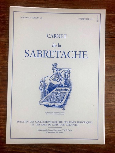 Carnet sabretache 125 - sabretache, #