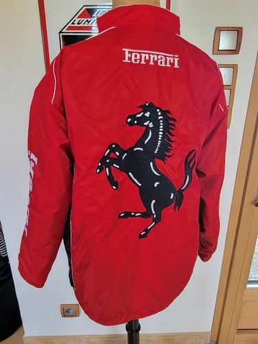 Blouson rouge voiture ferrari - rouge,