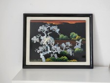 Tableau laqué vietnamien fait