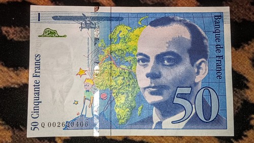 Billet francs saint - 50,