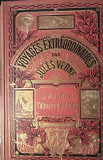 Jules Verne L'agence Thompson - Hetzel ÉLÉPHANT DATÉ 1907 Très Rare État Moyen