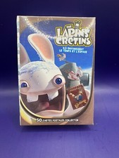 LOT DE 50 CARTES POSTALES COLLECTOR "THE LAPINS CRETINS" - NEUF SOUS BLISTER