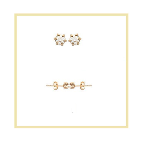 Boucles oreilles 3mm puces - 3mm,