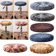 Housse de Tabouret Rond Bar