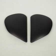 Platine cache latéral noir Super AdSis J-type pour casque moto intégral Araï