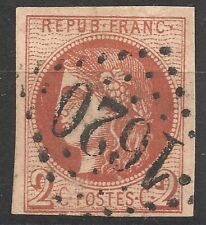 BORDEAUX CERES N°40Ba Rouge-brique, GC 1620, certifié et signé Calves, TTB