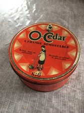 Ancienne Boîte O Cédar À