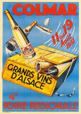 FOIRE VINS COLMAR 1951 Rf799 -