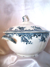 SOUPIERE Service La Vallière St AMAND & HAMAGE Nord Faience c1896/1952