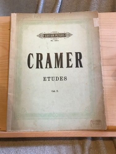 Cramer etudes pour piano - etudes,