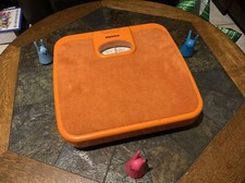 ⚖️⚖️ BALANCE SOEHNLE VINTAGE ORANGE PESÉE  10 -120 KG PÈSE PERSONNE
