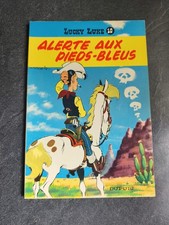 LUCKY LUKE 10 Alerte aux pieds bleus 1964 dos Jaune TTBE 