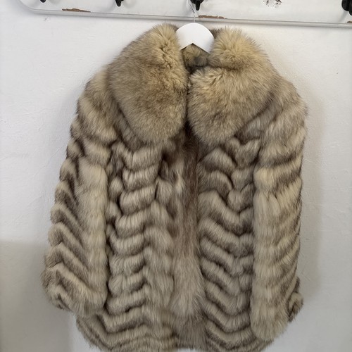 Veste fourrure renard - 3/4,