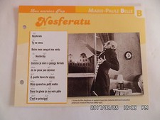 CARTE FICHE PLAISIR DE CHANTER