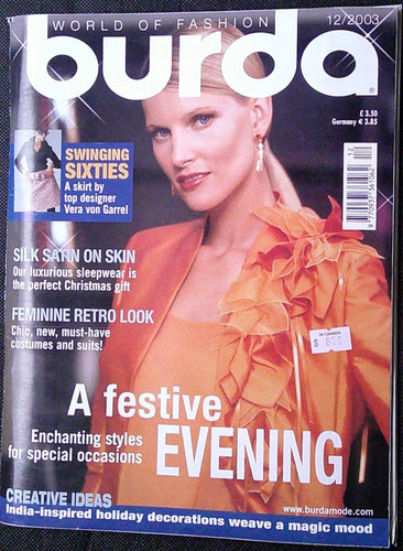 Burda magazine dec 2003 - magazine,