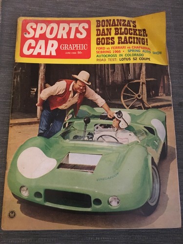 Sports car graphic june 1966 - car,