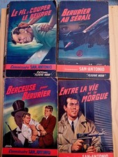 Lot de 4 SAN ANTONIO couverture GOURDON