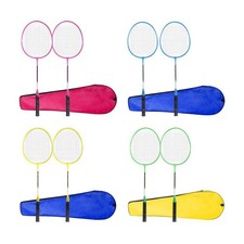 Ensemble De Raquettes De Badminton, 2 Pièces, Volant De Badminton Pour Jeux