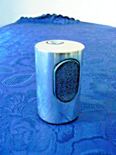 RARE ANCIEN BRIQUET TABLE BRAUN CYLINDRIC DIETER RAMS VINTAGE METAL COLLECTION