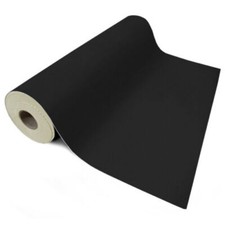 Revêtement De Sol | EXPOTOP | Vinyle PVC En Noir 0955 | Découpe De Tissu