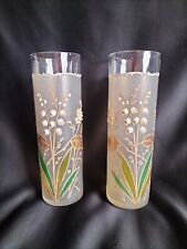 Paire de vases rouleaux en
