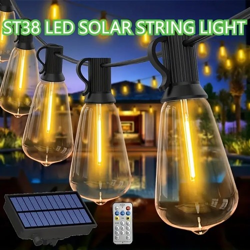 Solar string lights st38 led - solar,