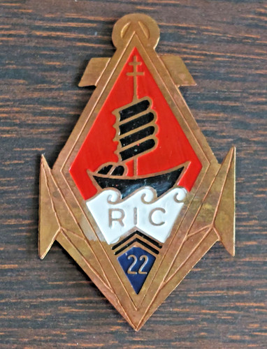 Insigne indochine 22e ric - 22e,