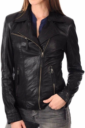 Veste cuir souple - en,