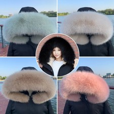 Écharpe À Col En Fausse Fourrure De Renard Pour Femmes Châle Enveloppe De /