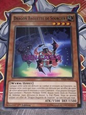 Carte YU GI OH DRAGON BAGUETTE DE SOURCIER YS16-FR019 x 3