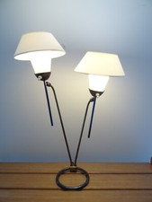 ancienne lampe ARLUS 1950 french desk light disderot lunel robert mathieu