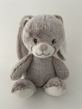 5641?20-26cm Peluche TEX Baby Doudou Lapin Rabbit Chiné Beige Blanc