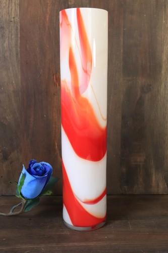 Vase cylindre verre art - cylindre, en