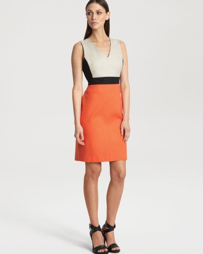 Kenneth cole colorblock dress - kenneth,