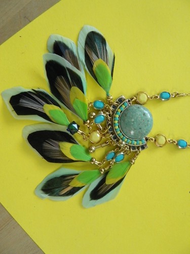 Collier long franck herval - collier,