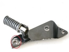 Yamaha XV 125 Virago Repose-Pieds Siège Arrière Droite